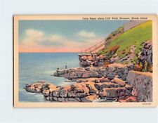 Postcard Forty Steps, along Cliff Walk, Newport, Rhode Island picture