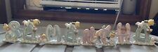 Enesco Precious Moments Alphabet On Cloud 2002 Lot Of 8 SAMANTHA picture