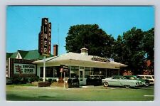 Emporia VA-Virginia, The New Emporia Diner, Antique, Vintage Souvenir Postcard picture