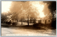 RPPC Vintage Postcard - Wisconsin - Riverside Cabin Camp - Richland Ctr picture