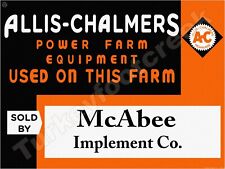 Allis Chalmers Power Farm Equipment 9