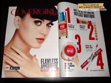 COVERGIRL Cosmetics 2-Page PRINT AD Spring 2017 KATY PERRY flawless PRETTY WOMAN picture