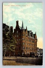Providence RI-Rhode Island, Men's Christian Association, Vintage c1913 Postcard picture