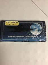 1 Rare 1991 Full Moon Limited Edition Movie Collector Cards Box of 25 Sealed Pks picture
