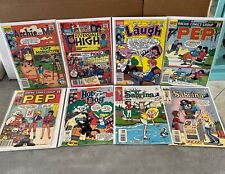 Mixed Lot of 8 Archie Series Comic Books Pep, Hot Dog, Sabrina, Laugh and More picture