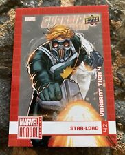 2020/2021 Upper Deck Marvel Star-Lord Variant Tier 4 Card.  picture