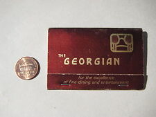 vintage The Georgian Lake George NY New York hotel restaurant MATCHBOOK 1960's picture