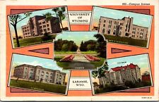 Postcard Campus Scenes University of Wyoming in Laramie, Wyoming picture
