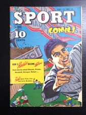 Sport Comic #3, August 1941, VG-, Baseball's Phil Ruzzuto, Lou Stringer, Priddy picture