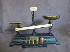 Antique Henry TROEMNER 4.6 oz Apothecary Balance Scale with Weights Restored cl picture