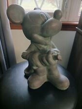 RARE 1997 Mickey Mouse Yard Statue-Vintage Disney-Outdoor-Garden Decoration picture