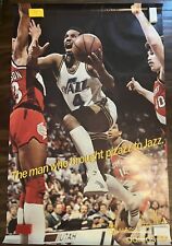 Adrian Dantley Utah Jazz Adidas Poster 22x34 picture