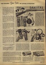 1964 PAPER AD Dakotas Rifle Gun Mattel Shootin Shell Winchester Toy Daisy Boots picture