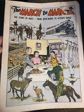 Vintage Comic Promo, The March To Market, Swift And Company General Comics c1948 picture