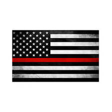 Thin Red Line Flag Magnet picture