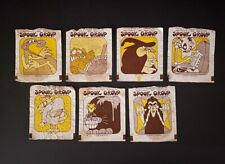 Nestle SPOOK GROUP 7 empty packets lot Halloween monsters CHOCOLATE QUIK vtg picture