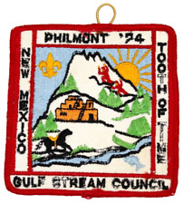RARE Vintage 1974 Philmont Scout Ranch Gulf Stream Council Patch Florida FL 4