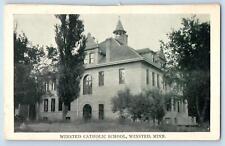 Winsted Minnesota MN Postcard Winsted Catholic School Building Exterior c1920's picture