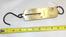 Scale, Antique Salter's Improved 24 lb. Spring Balance Scale, Fishing / Nautical picture