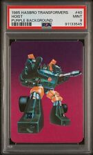 1985 Hasbro Transformers #40 Hoist PURPLE VARIATION PSA 9 picture