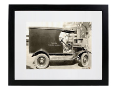 1921 Ford Model T UPS Truck Classic Retro Historic Matted & Framed Picture Photo picture