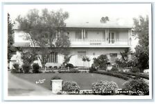 c1940's Residence Of Burns And Allen Beverly Hills CA RPPC Photo Postcard picture