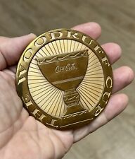 Rare Coca-Cola Woodruff Cup Bronze Presentation Medal Made By Tiffany & Co. picture