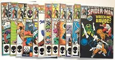The Spectacular Spiderman Lot Of 12  #’s 114-125   Marvel 1986-87 picture