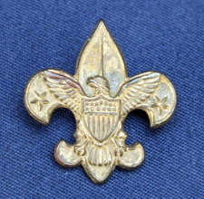 Vintage Boy Scout Lapel Pin PAT. 1911 Gold Tone w/ Eagle BSA picture