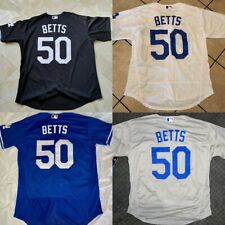 Mookie Betts #50 Fan Made Los Angeles L.A. Dodgers BLU/WHT/BLK/GRY Jersey picture