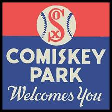 Chicago White Sox Comiskey Park Welcomes You Fridge Magnet picture