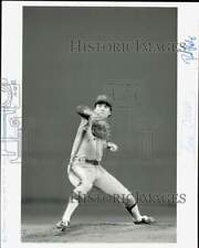 1986 Press Photo New York Mets baseball player Bob Ojeda - afa63046 picture