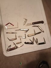 Vintage Pocket Knives lot Of 13 Western Wadsworth Seneca Caldwell Colonial Etc.. picture