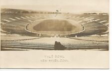 Vintage 1914 Yale Bowl Postcard.. New Haven, Conn. to Danville, Va..Embossed picture