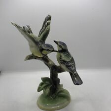 Vintage Wien Keramos Birds On A Branch Numbered 2584 Made In Austria Excellent picture