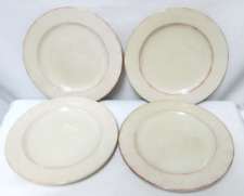 Pier 1 One Toscana Salad Appetizer Side plate set 4 dish safe Earthenware Italy picture