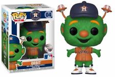 Funko POP MLB Mascots Houston Astros Orbit #04 Orange Jersey NEW MINT Vaulted picture