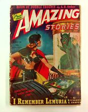 Amazing Stories Pulp Mar 1945 Vol. 19 #1 GD- 1.8 TRIMMED picture