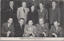 Advertising Postcard Frigidaire 1950 Convention Crew No 1 1950 picture