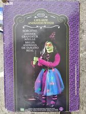 Holiday Living Sarah the Sassy Witch 2014 Animatronic 6ft Life Size Gemmy picture