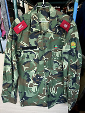 Vintage Bulgarian Armed Forces Military Uniform Jacket Camouflage picture