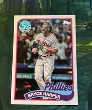 2024 Topps Series 1 Bryce Harper 1989 35th Anniversary Insert #89B-23 Phillies picture