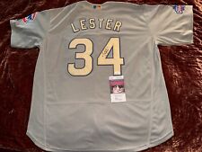 Jon Lester Signed Chicago Cubs 2016 World Series Champions New Gold Jersey JSA picture