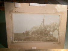 Vintage c. 1905 Smithland Iowa Water Well H.W. Kelsey’s Original Photo NO COPY picture