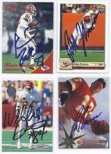 Kevin Lockett Signed / Autographed Football Card Kansas City 1999 Pacific  picture