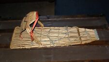 Rare 1920s PAIUTE Child Baby Basket Carrier-Hand Made-Willow-Native American picture