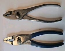 Vintage Utica Slip Joint Pliers # 8-6 &11-6   Made in USA picture