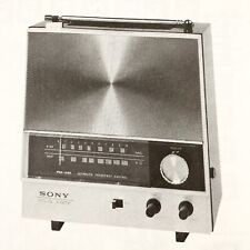 Vintage Original 1968 Sony Radio Model 8F-38W Wire Schematic Service Manual picture