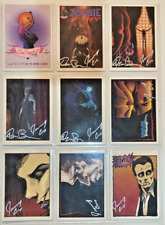 ZOMBIE LOVE ZUZU PETAL CARD SET AUTOGRAPHED BY JEROMY COX AND DAREN BADER 1992 picture