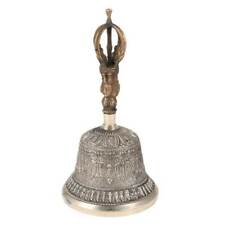 Handmade Rare Brass Nepali Bell Or Buddhist Bell picture